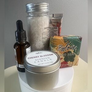 Gifts for Women BFFLOVE Gift Set for Women 5pcs Cherry Blossom Spa Set, New